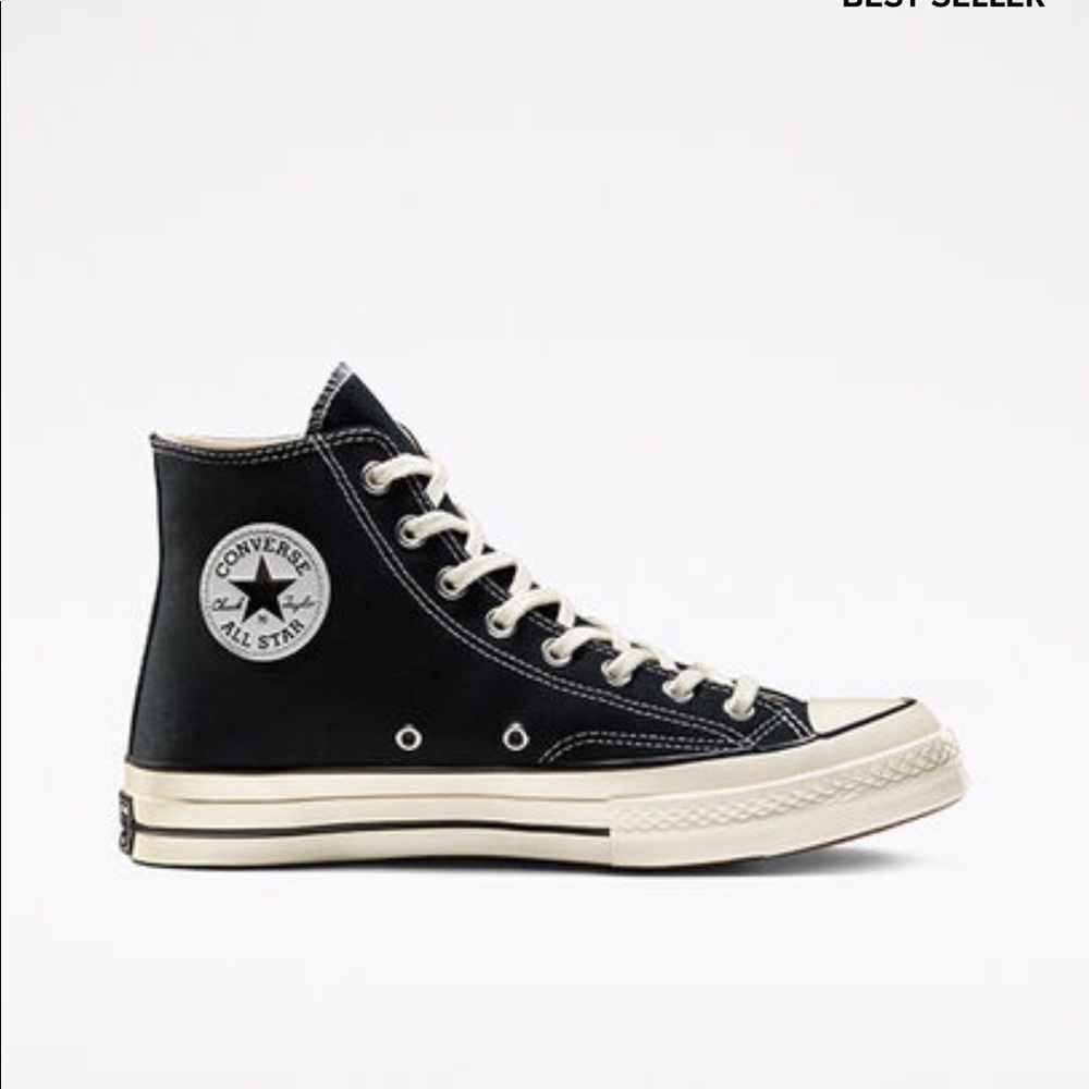NWT Converse Chuck 70 black high, sz 5/7